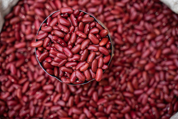 red beans background