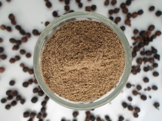 Black Pepper Background
