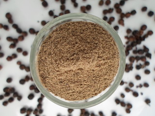 Black Pepper Background