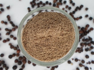 Black Pepper Background