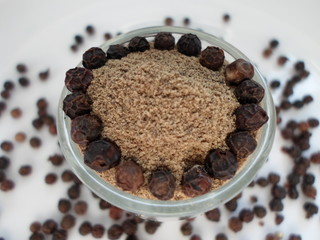 Black Pepper Background