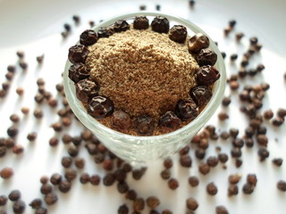 Black Pepper Background