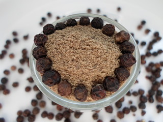 Black Pepper Background
