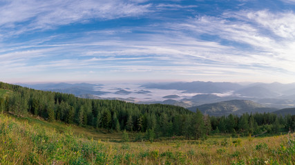 South Altay Mountains Panorama