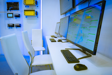 Industrial plant. Remote Control. Industrial remote control appliances from your computer. remote production management. Production monitoring. Dispatch.