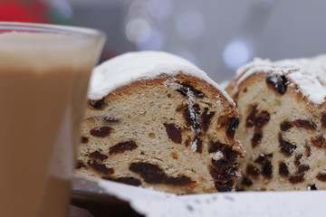 Christmas pudding cake