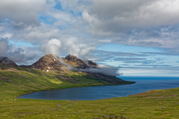 Landscape near Djupavik in Iceland (Westfjords)