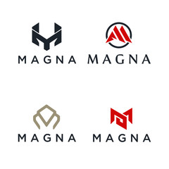 simple and brilliant letter M logo design