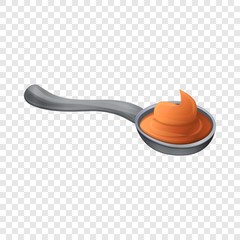 Spoon of butter icon. Cartoon of spoon of butter vector icon for web design for web design