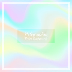 Abstract Hologram Background Sweet Pastel Colorful for Cover ,Card , Poster , Invitation ,Wallpaper , Product Label