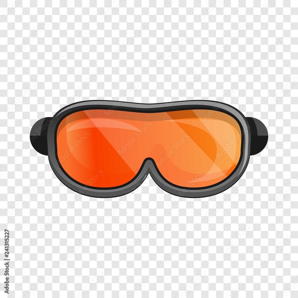 Poster snowboard goggle icon. cartoon of snowboard goggle vector icon for web design for web design