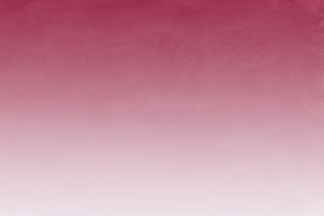 Colorful watercolor ombre leaks and splashes texture on white watercolor paper background. Natural organic shapes and design.