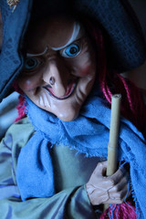 BEFANA STREGA PER LE FESTE NATALIZIE, EPIPHANY WITCH FOR CHRISTMAS HOLIDAYS