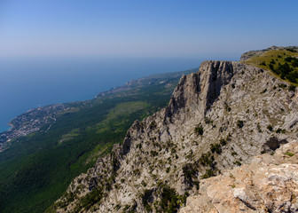 view of mountains, Crimea