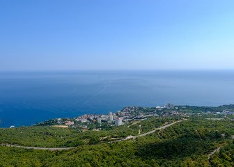 Fototapeta na wymiar panoramic view of Crimea