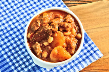 Massaman beef is Muslim food in Thailand.