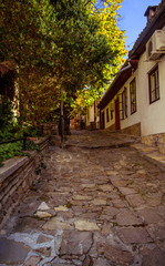 An ancient stone street in the center of the city.