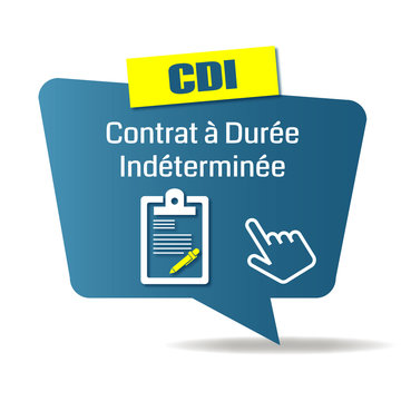 Logo contrat de travail.