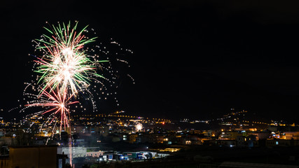New Year's Eve Fireworks near Naples