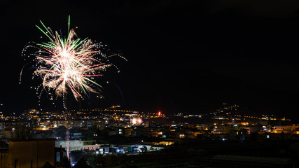 New Year's Eve Fireworks near Naples