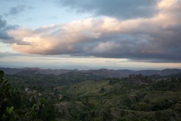Panorama über Gran Piedra Kuba