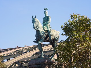 K&ouml;ln - Reiterstandbild Kaiser Wilhelm II.