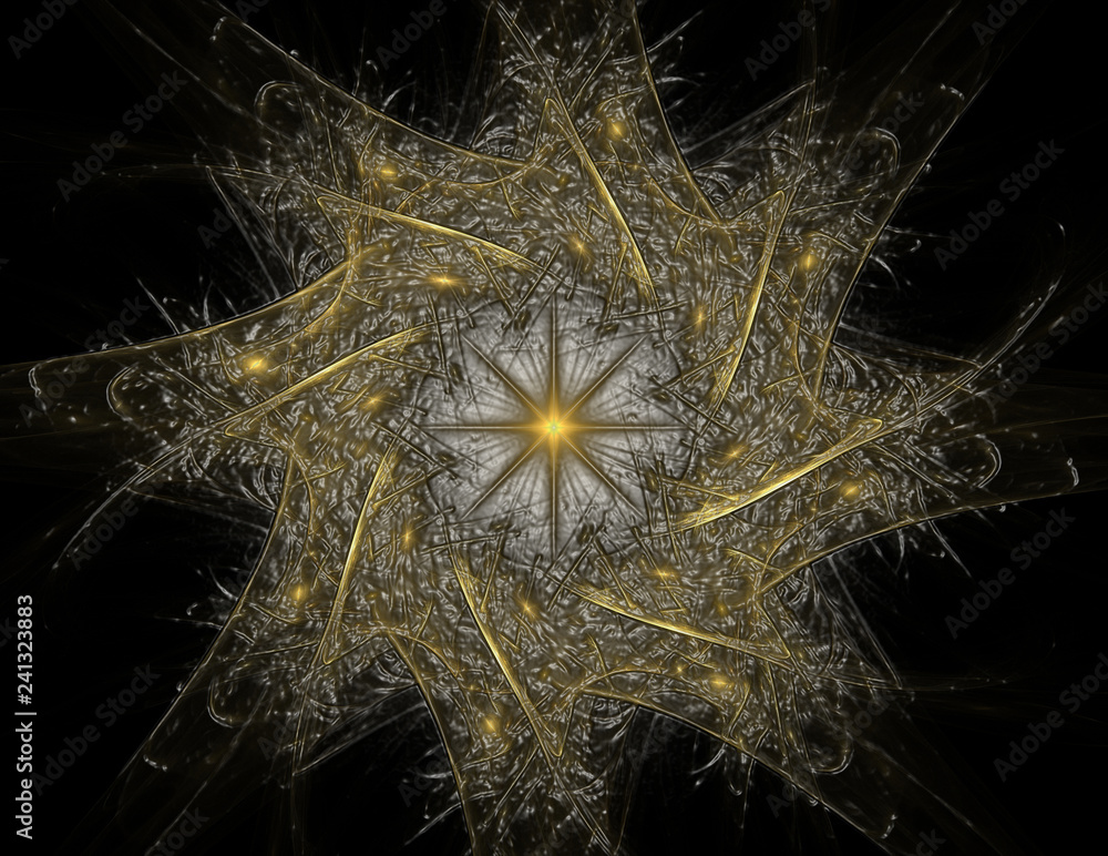 Poster abstract fractal color texture. digital art. abstract form & colors. abstract fractal element patter