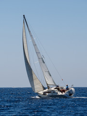 Velero navegando © Miguel