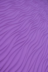 Purple volumetric wavy patterns