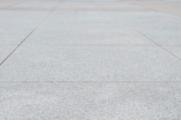 Gray granite paving slab