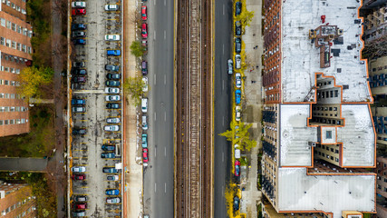 Overhead harlem train