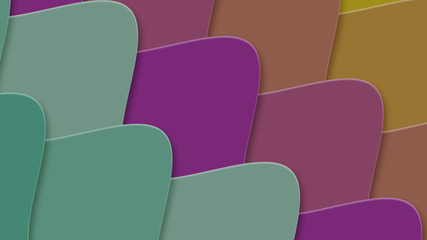 Obraz premium Background in paper style. Abstract colorful background.