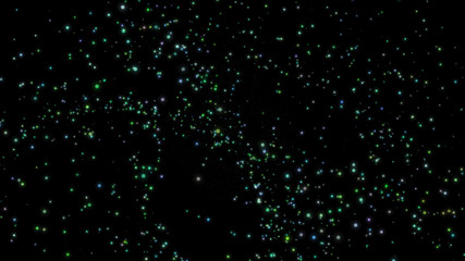 Background of multi-colored circles. Abstract background pattern.