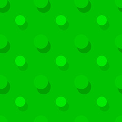 Seamless background pattern with various colored circles.