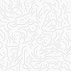 Computer circuit board. Seamless pattern.