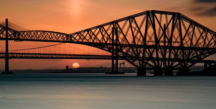 Sundown on the Forth