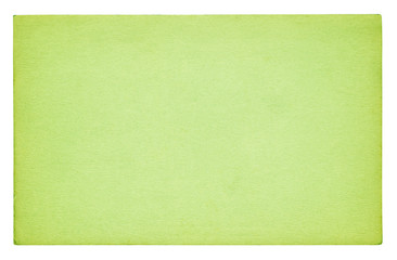 Green paper texture background - clipping path included	