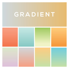 Soft color gradients. Trendy modern design. Modern screen vector design for mobile app. Color background.