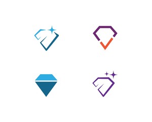 Diamond logo vector