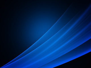 Blue smooth lines background