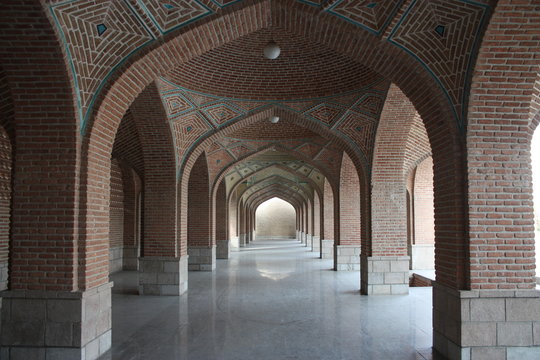 mosqu&eacute;e bleue, Tabriz, Iran