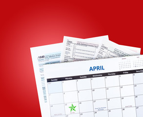 Tax Time  Calendar