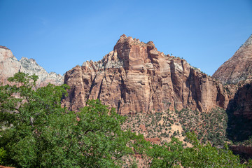 Fototapeta na wymiar Rock Cliff in Southern Utah