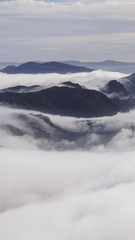 Above the clouds III - Montserrat