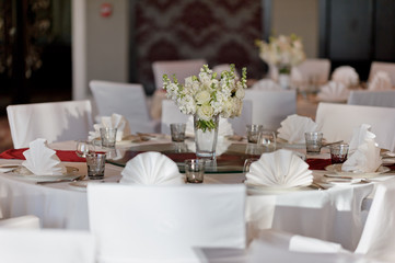 food table decoration, party food, table with flower, wedding party
