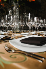 table setup, wedding guest table, reception layout rustic and vintage background