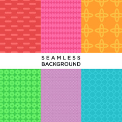 Geometric seamless pattern background collections, use for any purpose