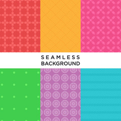 Geometric seamless pattern background collections, use for any purpose
