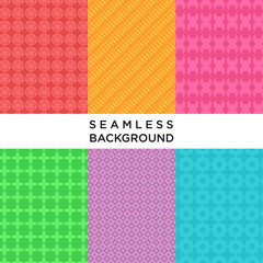 Geometric seamless pattern background collections, use for any purpose