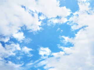 Blue sky and cloud